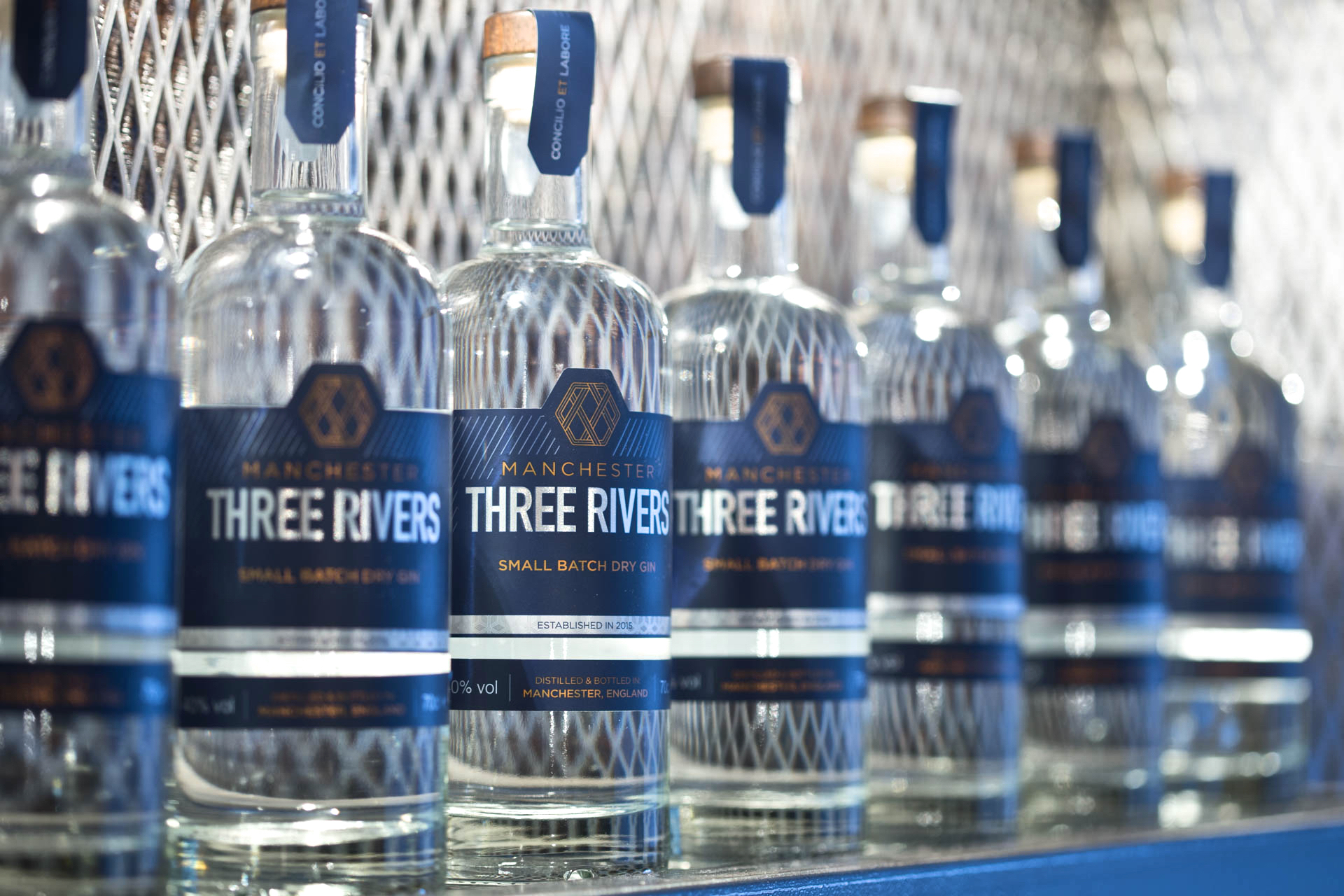 Label innovation for new craft gin brand