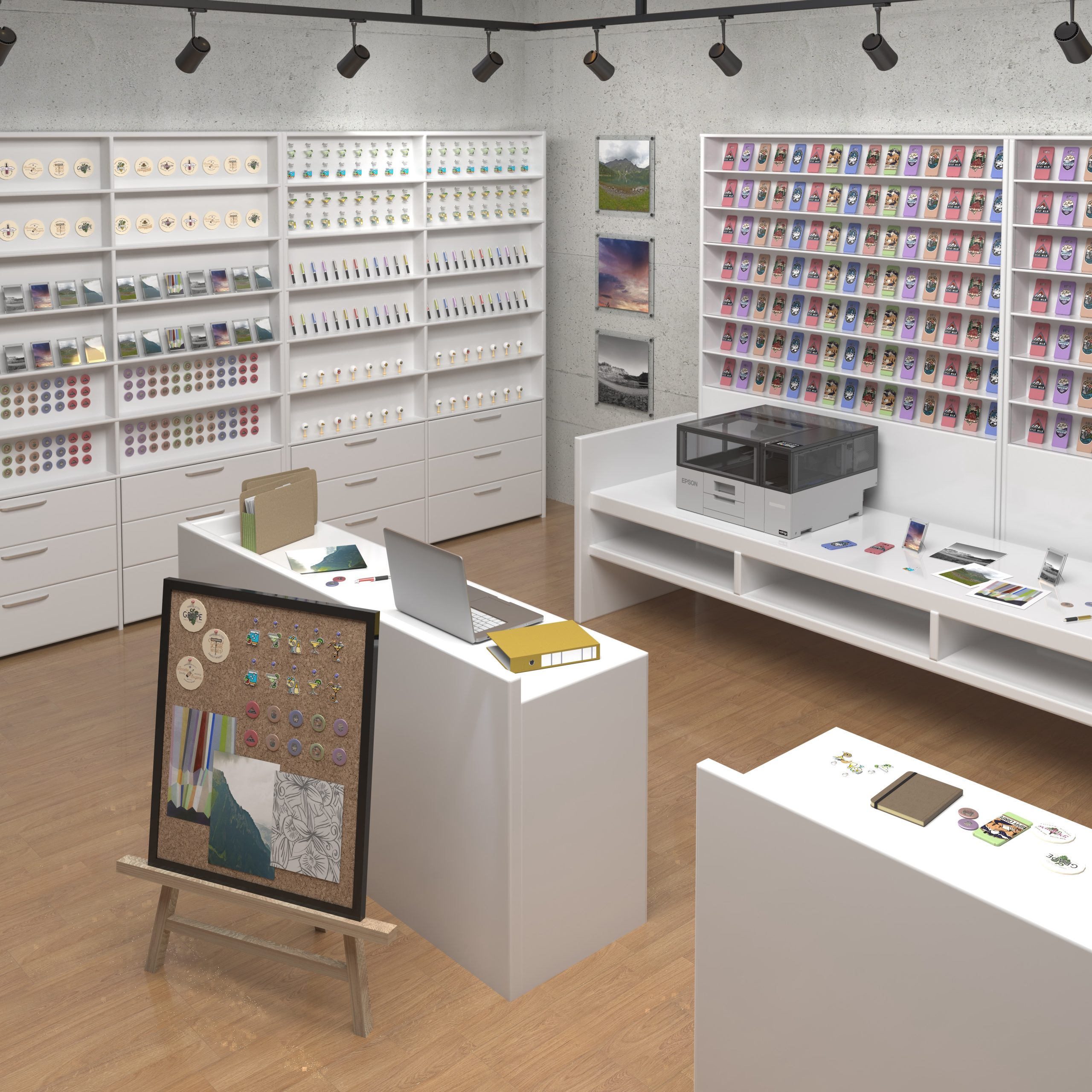 Epson introduces its first small-footprint UV flatbed printer for the promotional goods industry