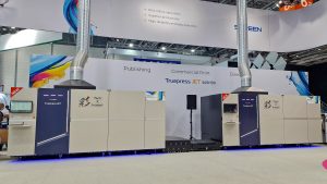 SCREN at drupa Truepress JET 560HDX inkjet digital press