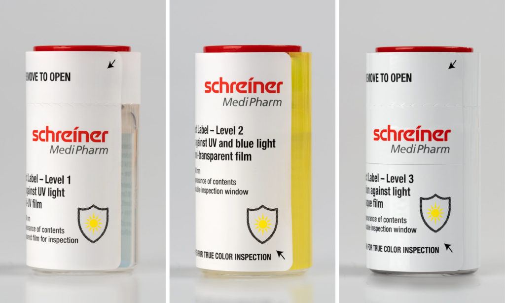 Schreiner MediPharm introduces UV and light protection labels to safeguard sensitive substances