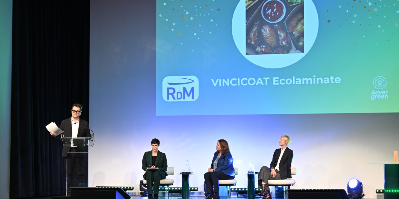 RDM group wins 4evergreen Circularity Success Stories Award for innovation in fibre-based packaging