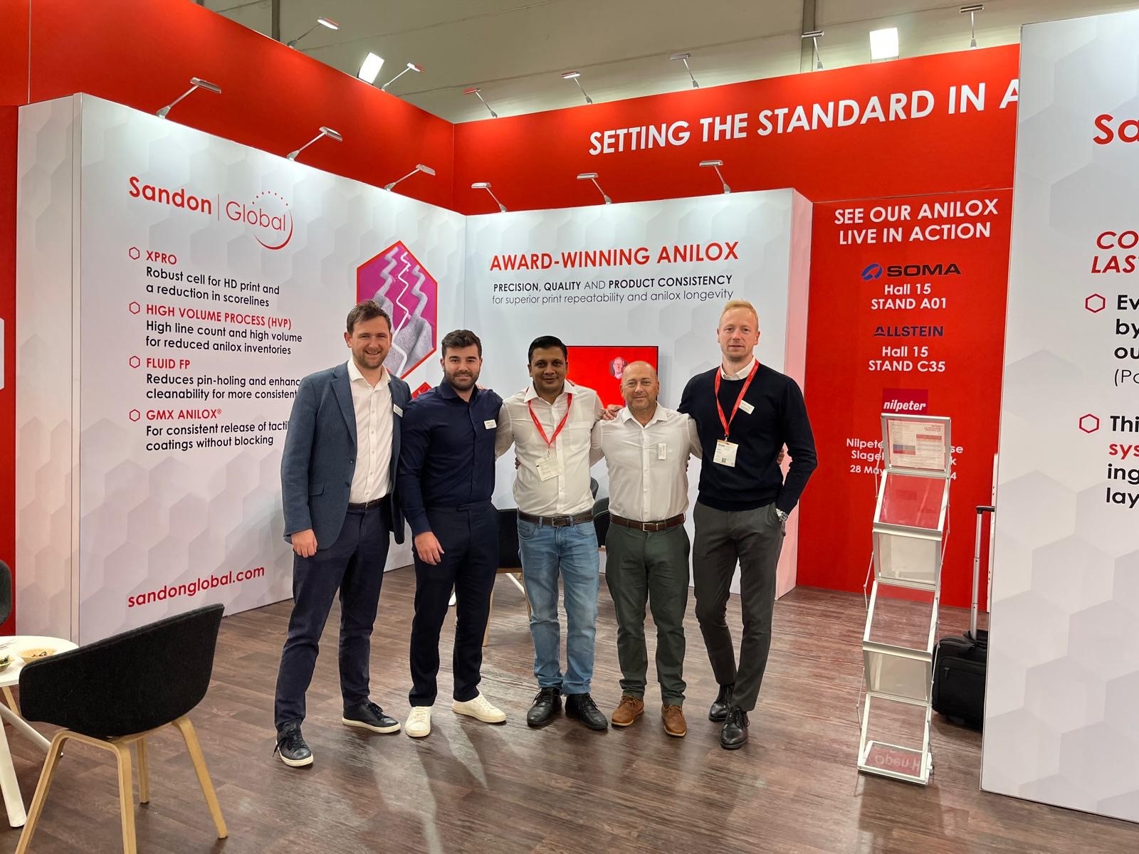 Resounding Success for Sandon Global at drupa 2024