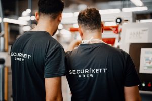 Securikett employees at work