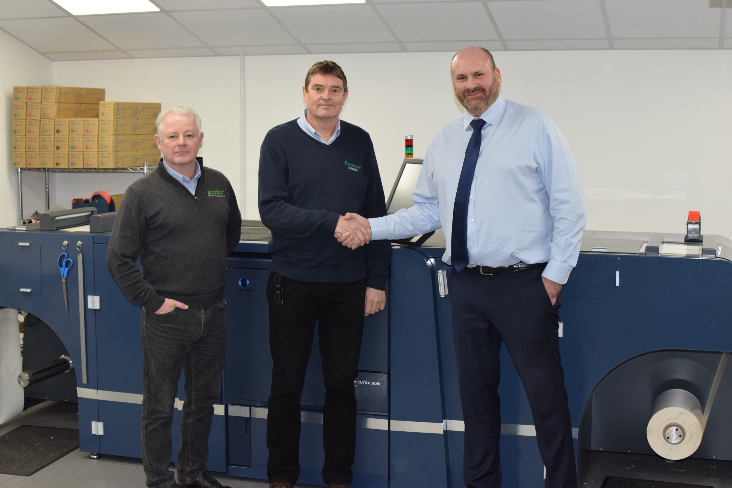 Konica Minolta meets Soabar’s multi-technology label press requirements with the AccurioLabel 230 digital press