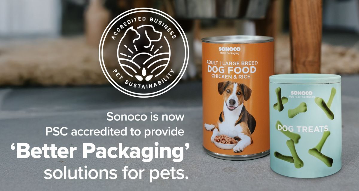 Sonoco Achieves Prestigious Pet Sustainability Coalition (PSC) Accreditation