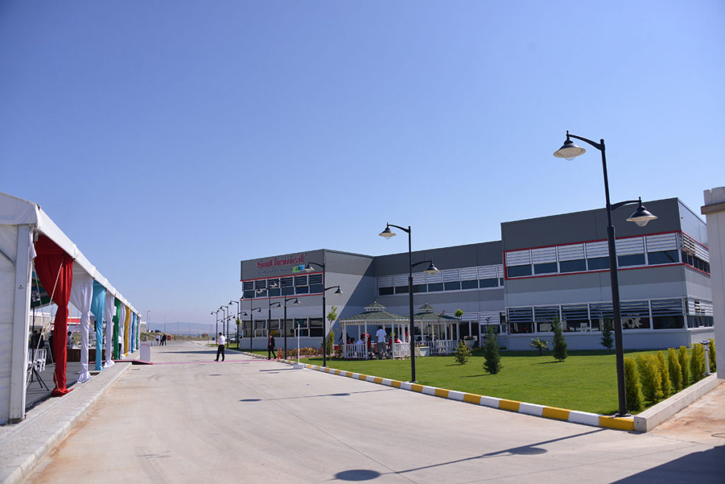 The new factory in Turkey