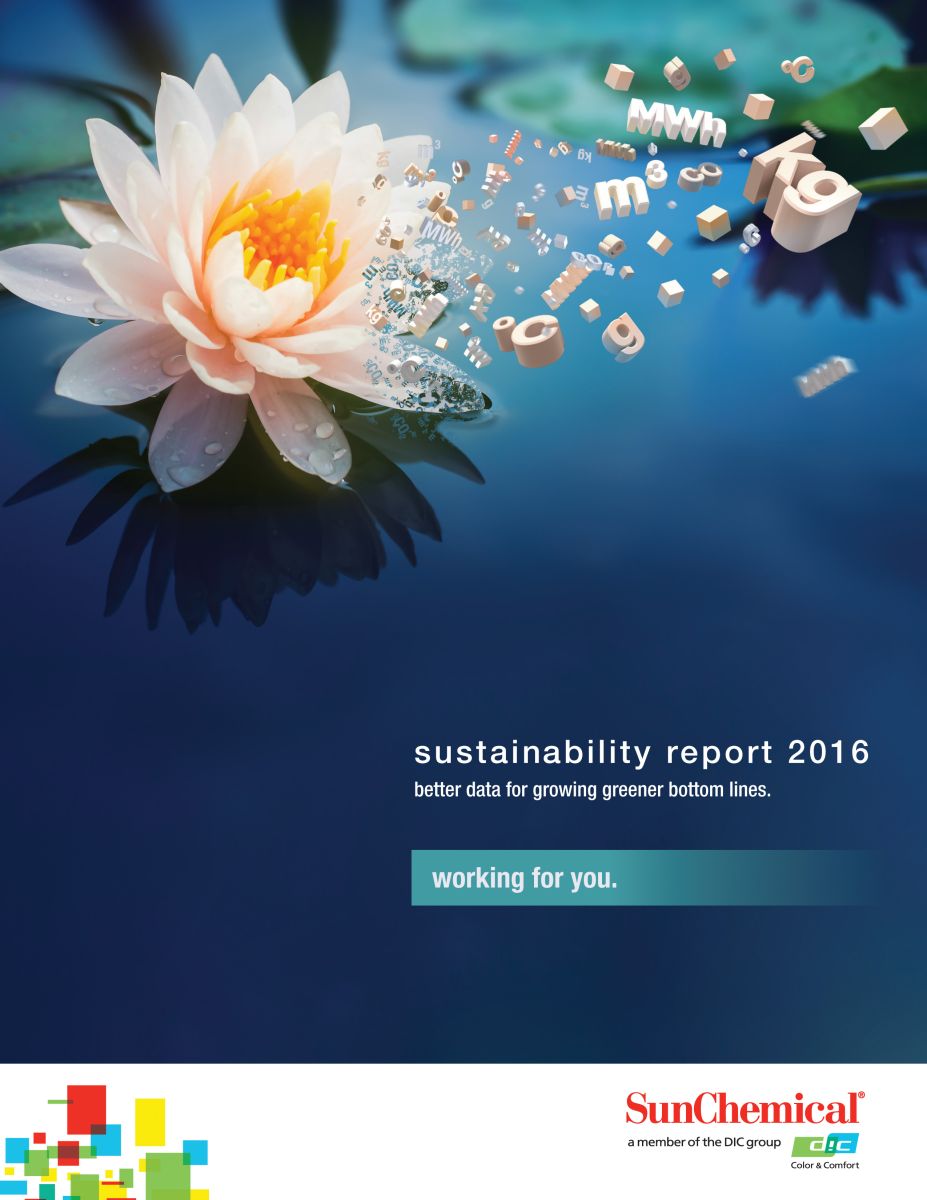 Sun Chemical releases 2016 Sustainability Report
