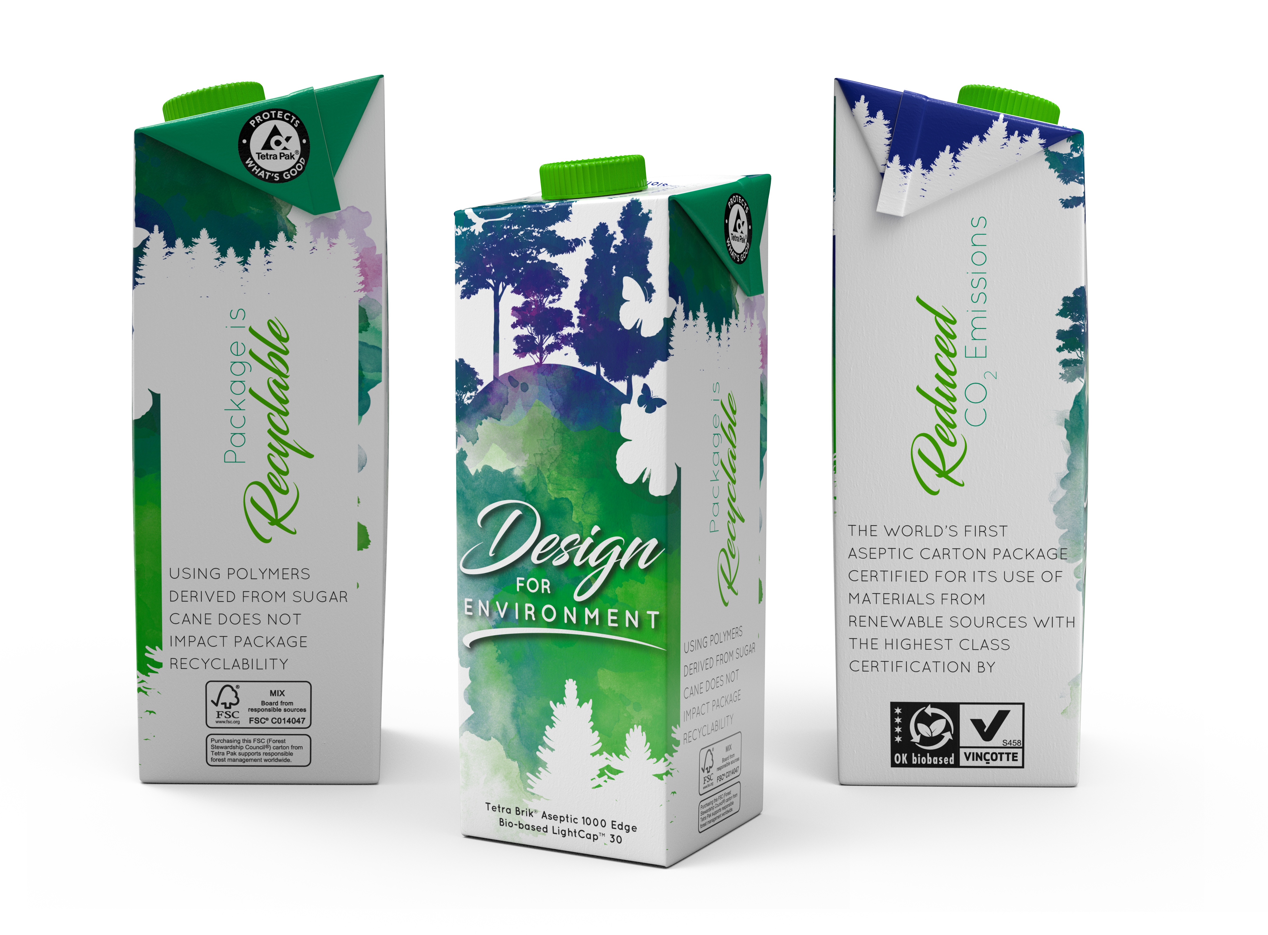 Closing-in on fully renewable packaging