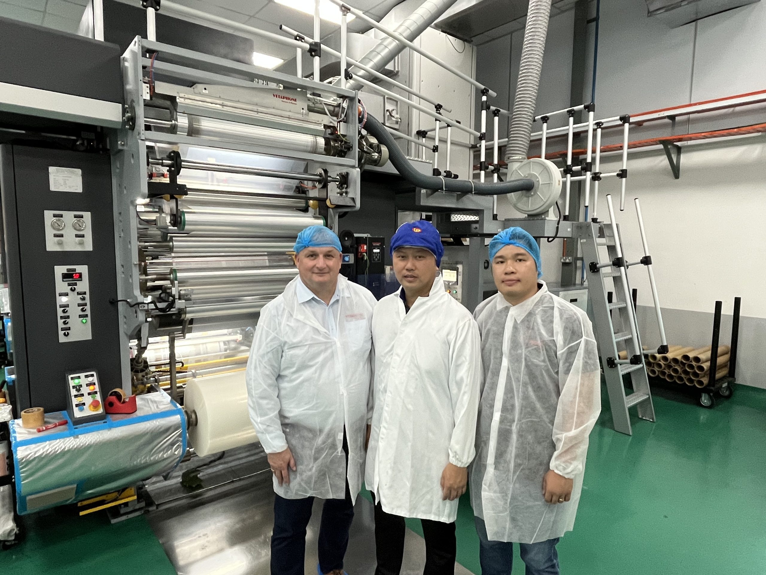 TS Plastics specifies Vetaphone corona for Webcontrol laminator