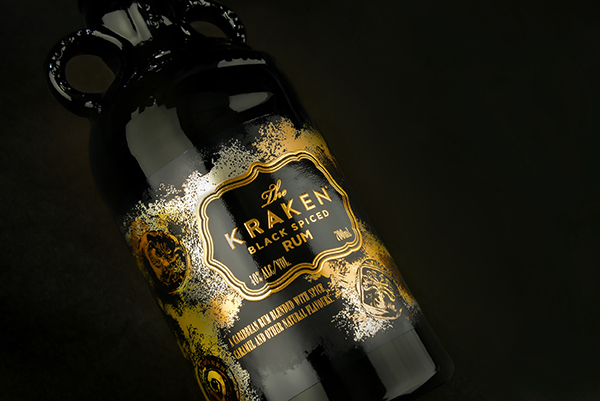 The Label Makers creates mystique with unique Kraken rum label