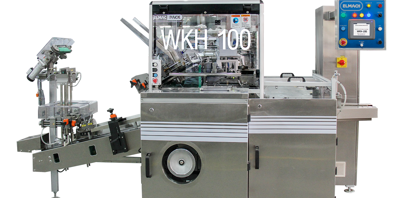 ELMACH highlights WKH-100 intermittent cartoner for pharmaceutical and cosmetic packaging