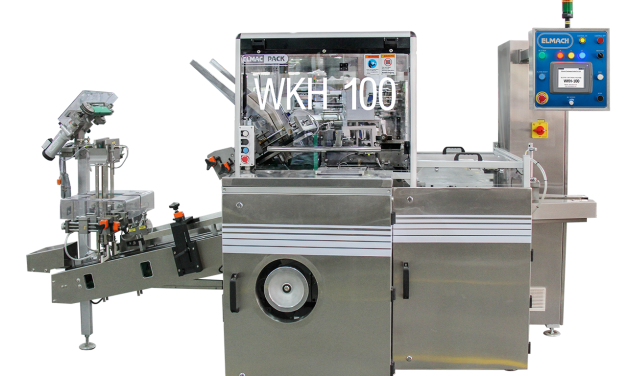 ELMACH highlights WKH-100 intermittent cartoner for pharmaceutical and cosmetic packaging
