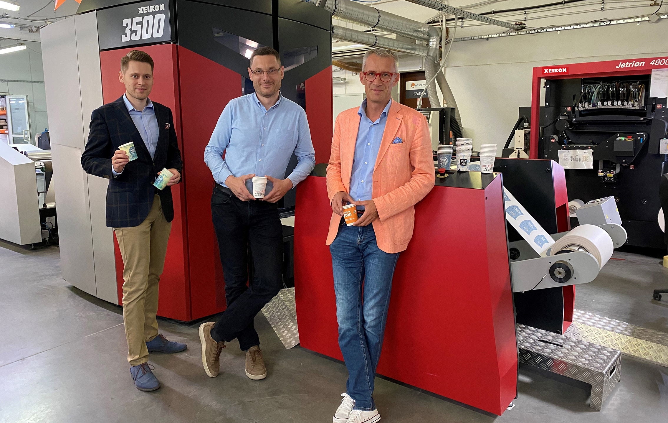 Xeikon Digital Technology enables Labo Print in Poland to add paper cup manufacturing to portfolio