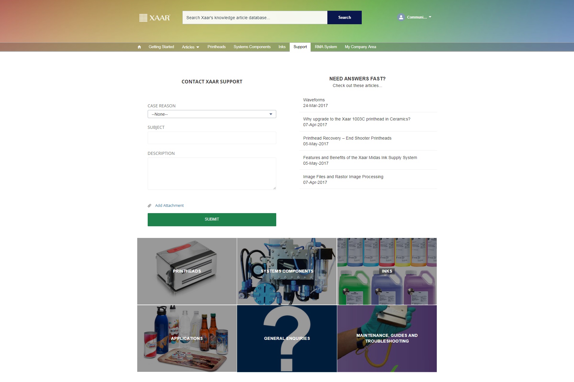 Xaar’s online community delivers for printhead customers