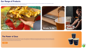 Zeus Food Website Launch2