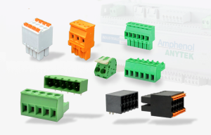 amphenol Terminal Blocks with Slim Design and Safe Lever-action