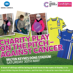 Konica Minolta’s team rally behind charity football match supporting Cancer Research UK and Candlelighters