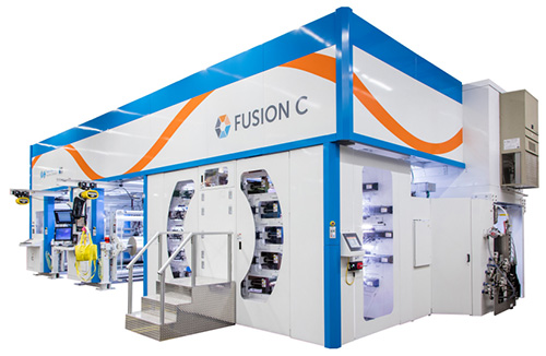 PCMC’s Fusion C now equipped to run Gelflex-EB inks at 400 meters per minute