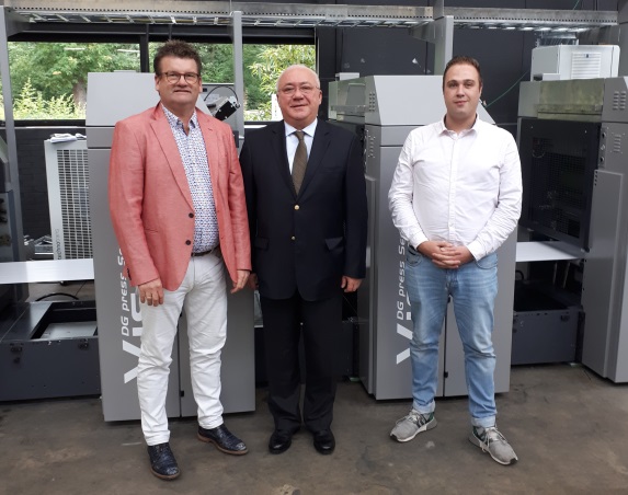 Alpha Ink & Printing Material Trading new agent for DG press