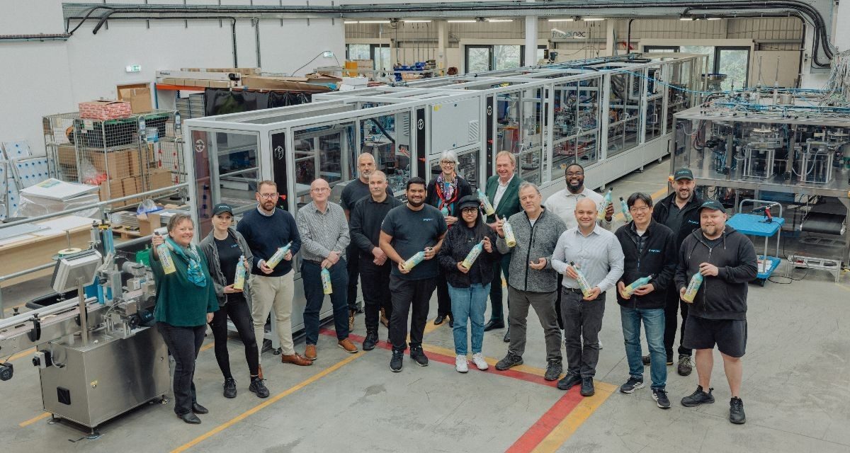 Frugalpac and Siemens Financial Services agree new lease-purchase deal to accelerate global paper bottle production