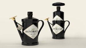 Hendricks gin packaging by Hunter Luxury