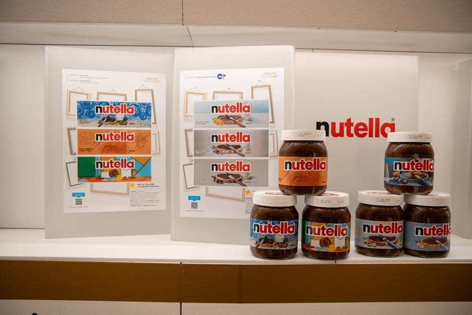 Eurostampa’s Envelope Project Reimagines Nutella’s Iconic Label Using Bria and HP Innovative Technology