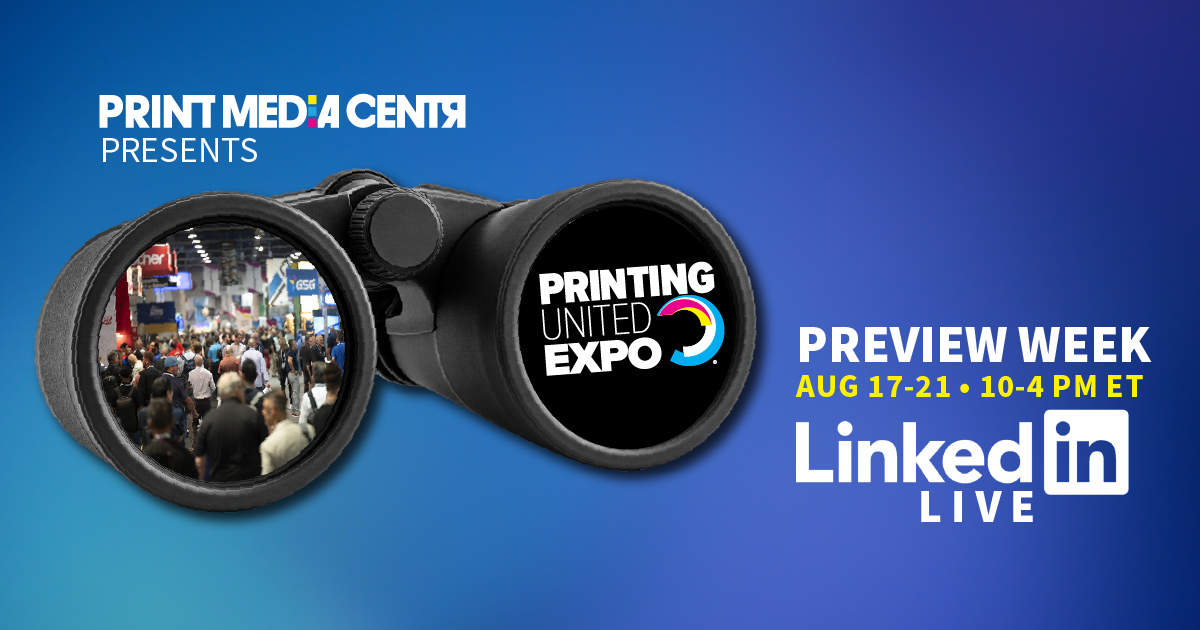 PRINTING United Expo Preview Week launches to connect exhibitors and attendees before the show