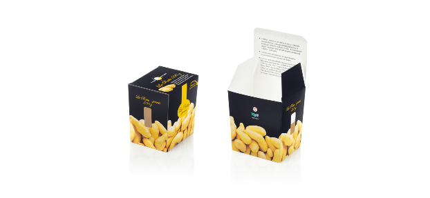 Luxury potatoes packaged responsibly