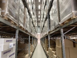 web High bay warehouse